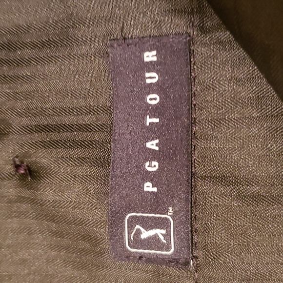 PGA Tour Men's Black Golf Shorts - Picture 3 of 15